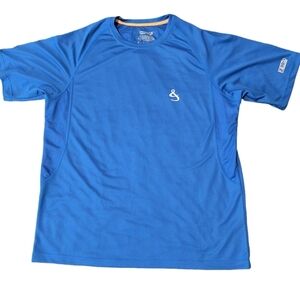 Hook & Tackle Men's Cool Breeze Quick Dry Performance Vented Shirt Size …